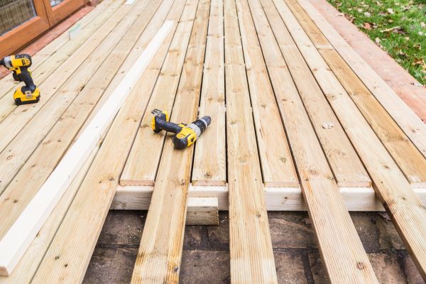Damaged Deck Boards Repair in Nashua
