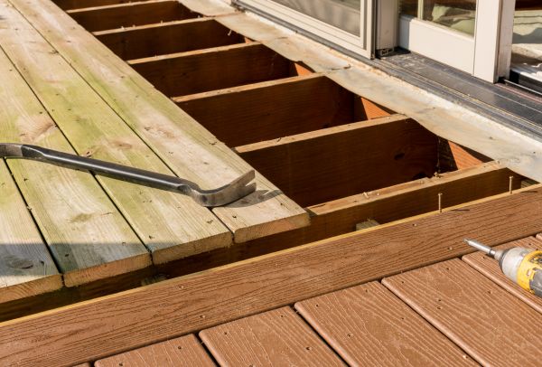 Cost of Old Deck Repair in Nashua