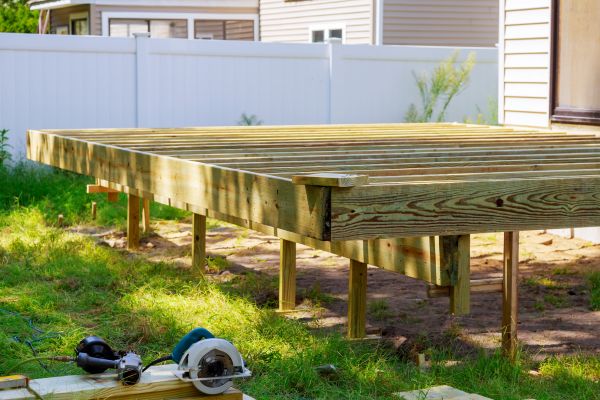 Cost of Elevated Deck Installation in Nashua