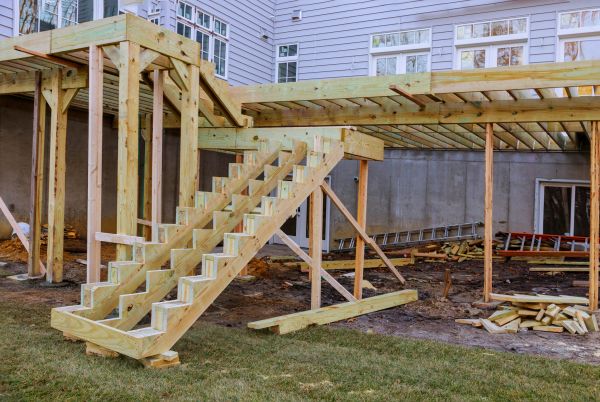 Deck Post Replacement in Nashua