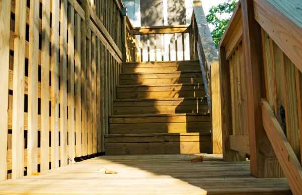 Deck Steps Replacement in Nashua