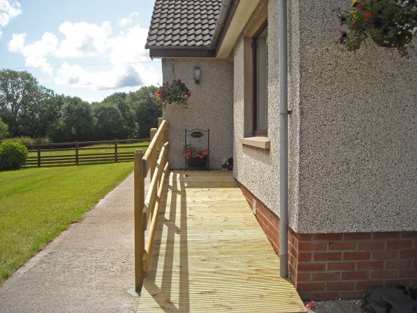 Cost of Hardwood Ramp Installation in Nashua