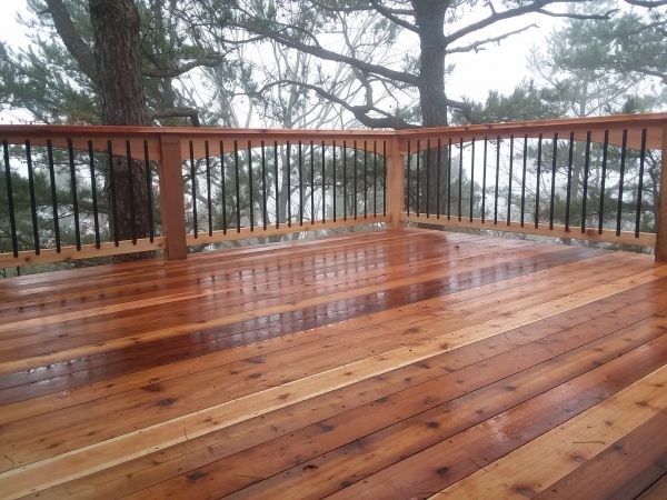 Cedar Deck Repair in Nashua