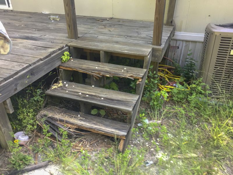 Deck Stairs Repair